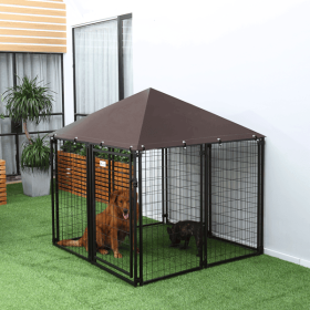Dog Kennel, Welded Wire Heavy Duty Dog Run, Dog Kennel Outside (default: default title)
